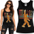 TANK TOP DAMSKI  HORROR BIGFOOT ROCK ON